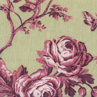Ashfield Floral Sheer Vintage blush Ralph Lauren