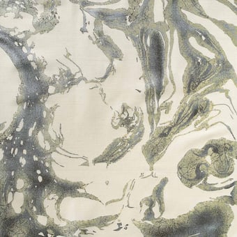 Agate Fabric Argent Nobilis