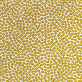 Tissu Bubble Citron Nobilis