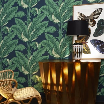 La Havane Wallpaper Sarcelle Nobilis