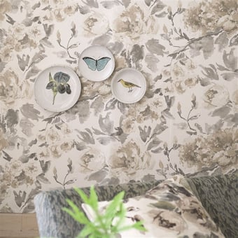 Papel pintado Shanghai Garden Ecru Designers Guild