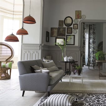Giuliano Wallpaper Pearl Designers Guild