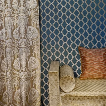 Palais des Glaces Fabric Opaline Nobilis