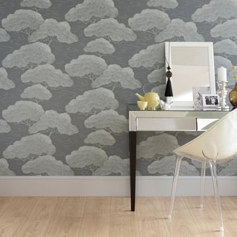 Carta da parati Pines Blue Little Greene