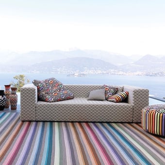 Tela Rivas Outdoor Noir/Ecru Missoni Home