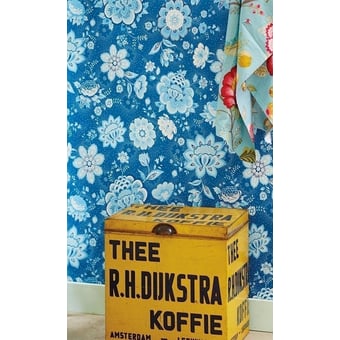 Papel pintado Folklore Chintz Dark blue Pip Studio