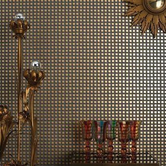 Mosaïc Wallpaper Bronze Cole and Son
