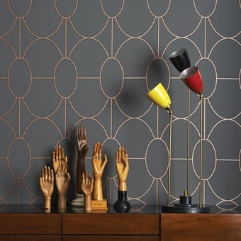 Riviera Wallpaper White Cole and Son