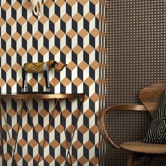 Papier peint Delano Gold Cole and Son