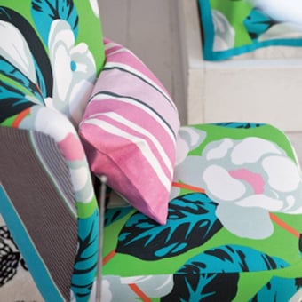 Flamingo Park Fabric Natural Designers Guild