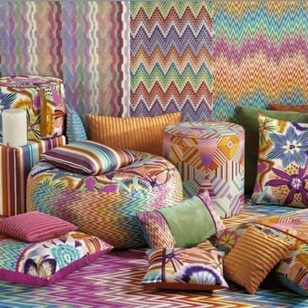 Tela Passiflora Orange Missoni Home