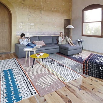 Bandas Individual E Rugs Grey Gan Rugs