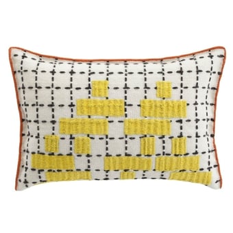 Cojín Bandas C Yellow Gan Rugs