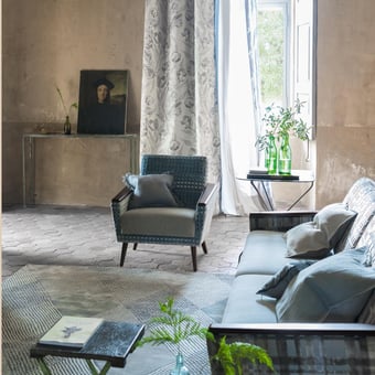 Fontainebleau Fabric Porcelain Designers Guild