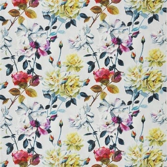 Eglantine Satine Satin Fabric Satine Fuchia Designers Guild
