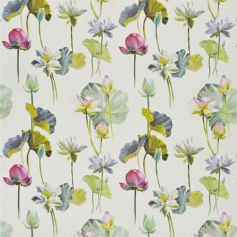 Tessuto Fleur de Lotus Camellia Designers Guild