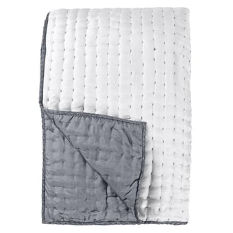 Bettdecke Chenevard Craie et Graphite 230x230 cm Designers Guild