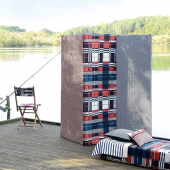 St Jean De Luz Fabric Petrol Jean Paul Gaultier