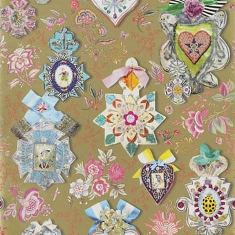 Papel pintado Cocarde Or Christian Lacroix