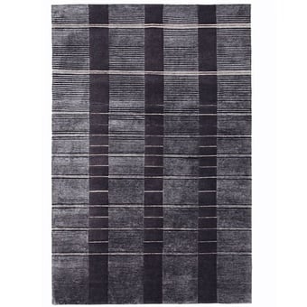 Mittle Gravure gm Rugs Anthracite Nobilis