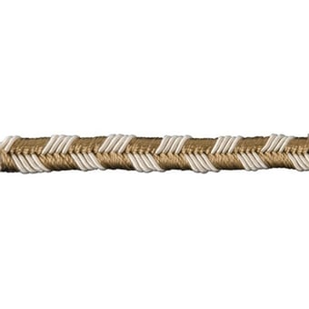 Galon double corde Neox Noisette/Crème Houlès