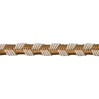 Galon double corde Neox Noisette/Crème Houlès