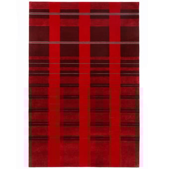 Mittle Perspective Rugs Cerise Nobilis