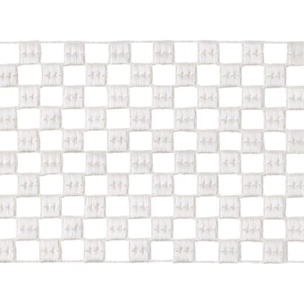 Neox 13 cm Embroidered Braid Céruse Houlès