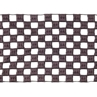 Neox 13 cm Embroidered Braid Céruse Houlès