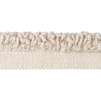 Plaza looped fringe Naturel Houlès