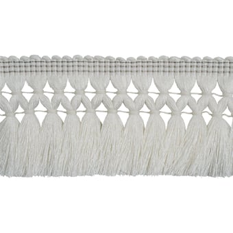 Onyx postillon fringe Blanc Houlès