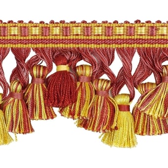 Villandry tassel fringe Ecru Houlès
