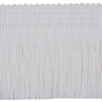 Fleurs de lin cut fringe 8,5 cm Nuage Houlès
