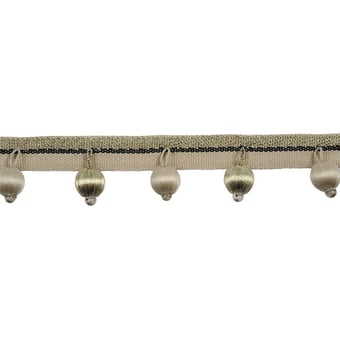 Onyx Metal beaded braid Doré Houlès