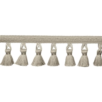 Fleurs de lin tassel fringe Carrare Houlès