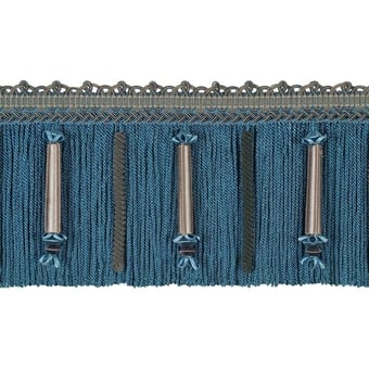 Duchesse beaded fringe Crème Houlès