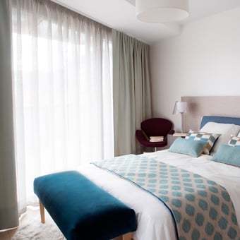 Autan Curtain Blanc Toiles de Mayenne