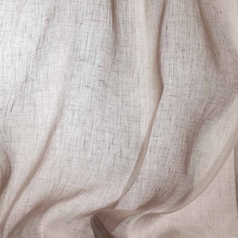 Oxyde Curtain Ivoire Toiles de Mayenne