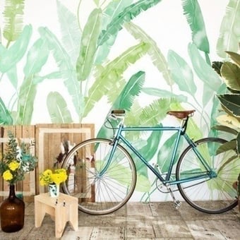 Palm Springs Panel Green Coordonné