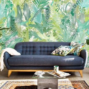 Papier peint panoramique Find Jaguars Green Coordonné