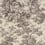 Tapete Stag Toile Little Greene Chocolat Stag Toile Chocolat