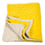 Bettdecke Samt Leinen Niki Jones Chartreuse/Linen NJ-B-VLB-300