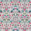 Menagerie Fabric Matthew Williamson Cerise/Teal F6940-01