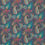 Stoff Yamuna Embroidered Embroidered Matthew Williamson Smoke/Coral F6946-01