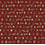 Tapete Coleopter Tres Tintas Barcelona Rouge 2602-3