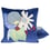 Coussin Libertad Lelièvre Marine 6793-02
