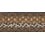 Bordüre Ardmore Cole and Son Noir/Maron 109/5026