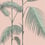 Palm Leaves Wallpaper Cole and Son Plaster Pink/Mint 112/2005