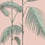 Papel pintado Palm Leaves Cole and Son Plaster Pink/Mint 112/2005