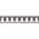 Zellige Border Cole and Son Soot/Snow 113/12038